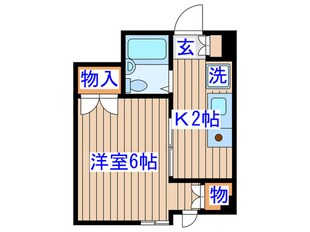 ベルソ－レ北目町の物件間取画像